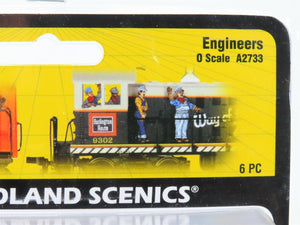 O Scale Woodland Scenics A2733 Engineers Figures Scenery 6-Pack