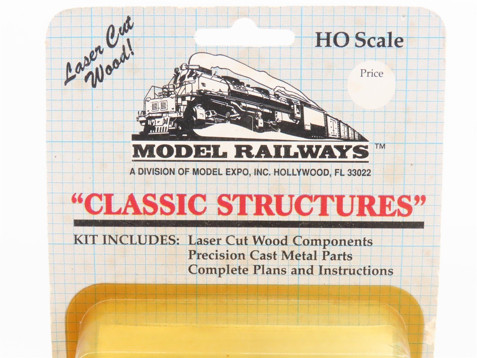 HO Scale Model Expo Model Railways 1006 Big Billboard Wood Kit