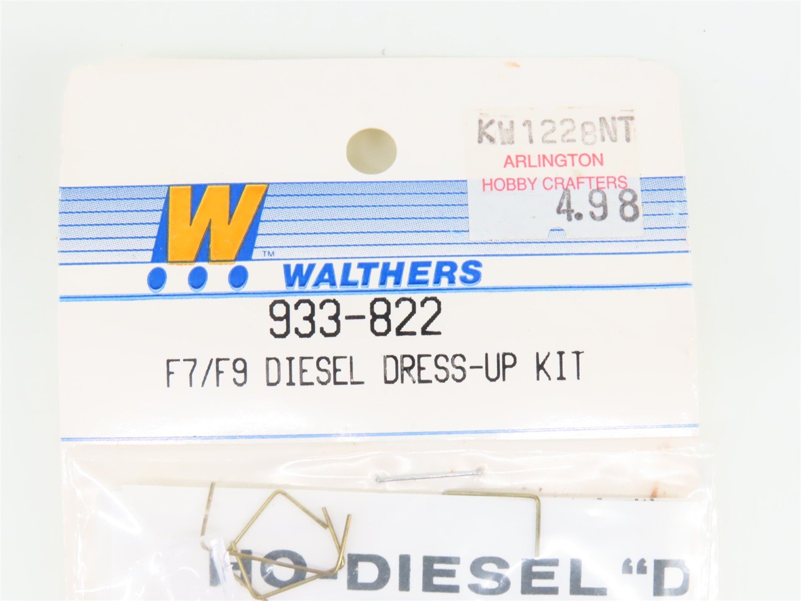 LOT of 3 HO Scale Walthers 933-822 Diesel Detail Kits for F7/F9