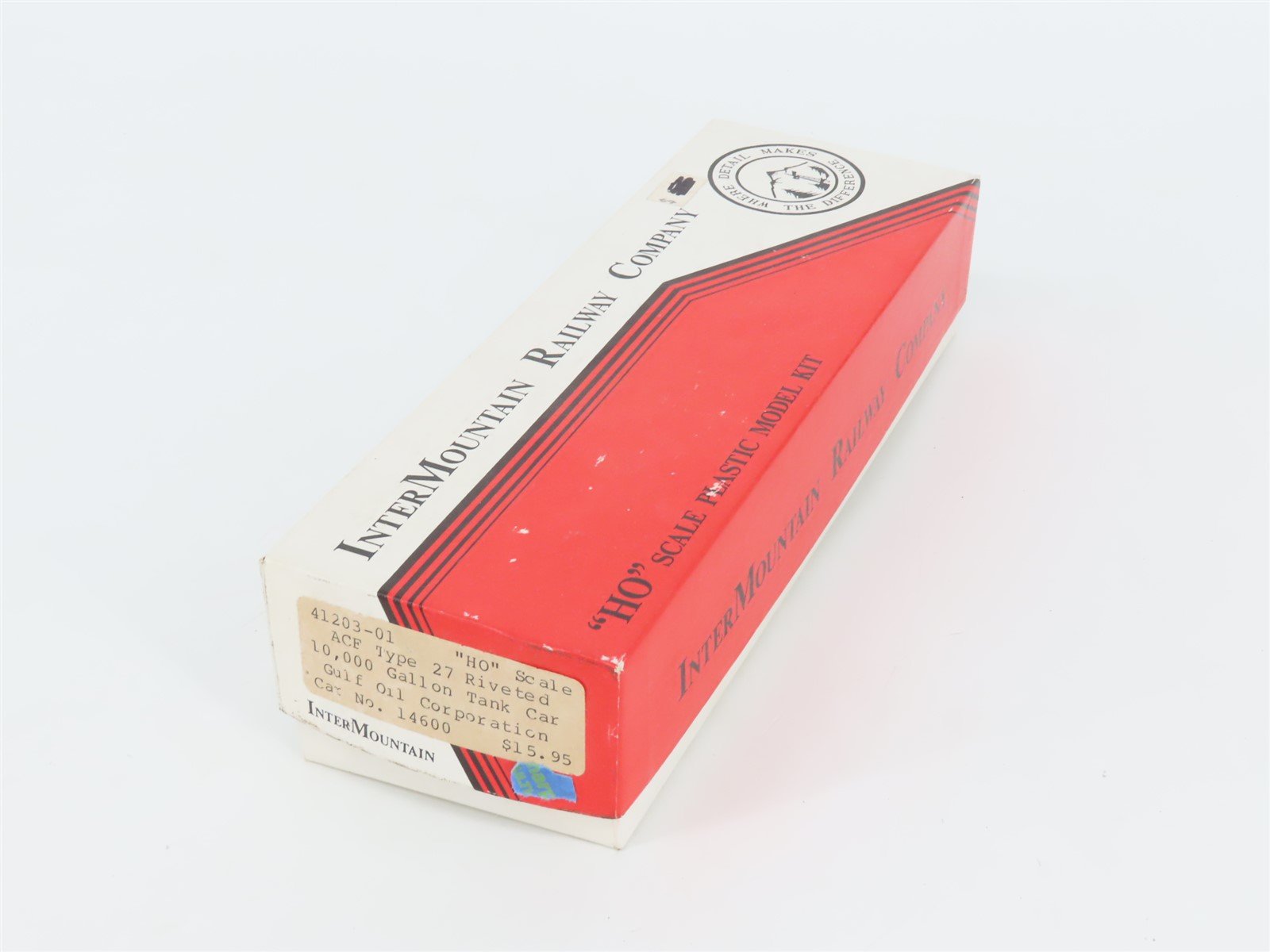 HO Scale InterMountain Kit 41203-01 WRNX Gulf 10,000 Gallon Tank Car #14600