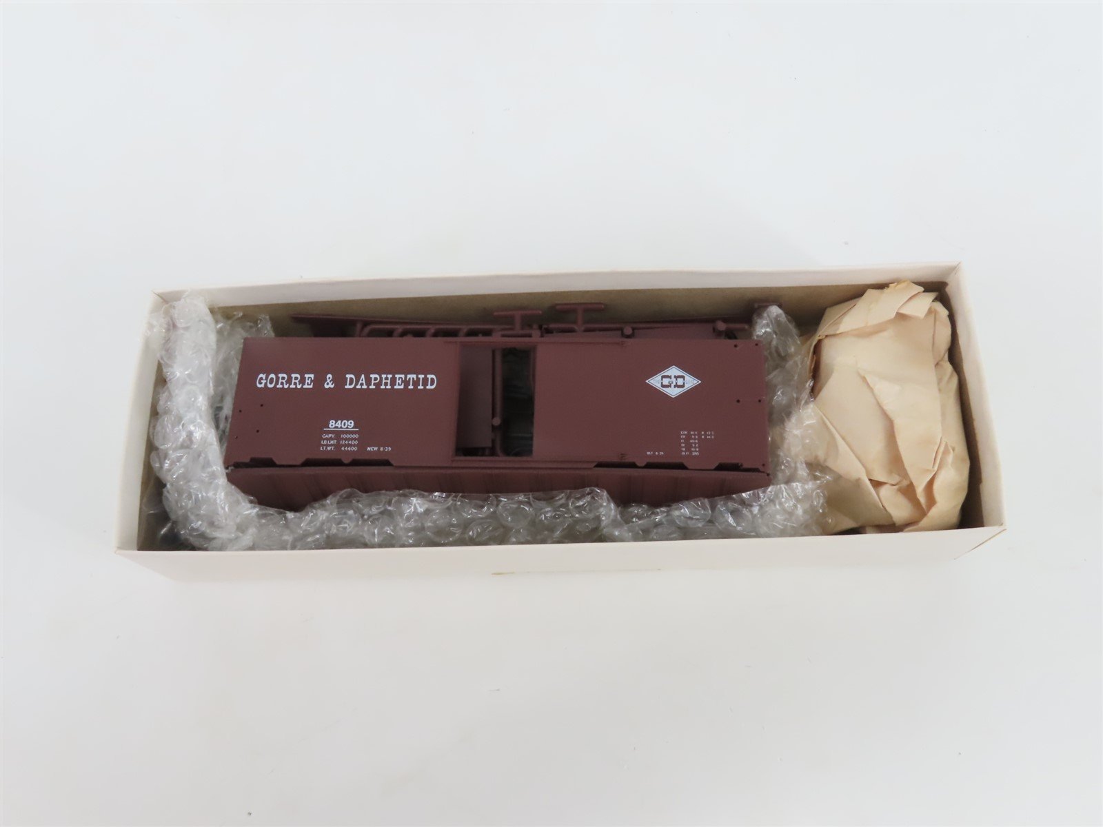 HO Innovative Model Works Heritage Collection Kit No. 1 G&D 40' Box Car #8409
