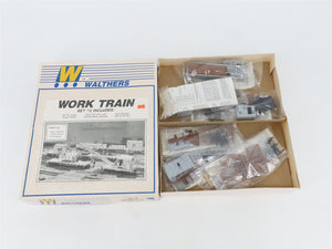 HO Scale Walthers Kit 932-92 Maintenance Of Way Work Train Set #2