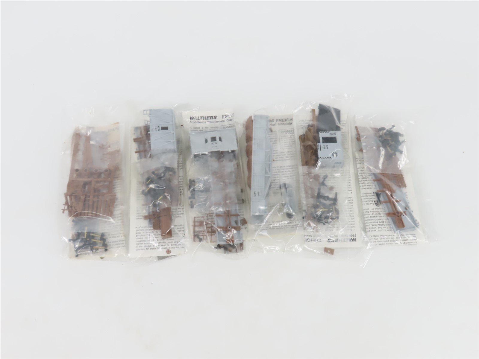HO Scale Walthers Kit 932-92 Maintenance Of Way Work Train Set #2