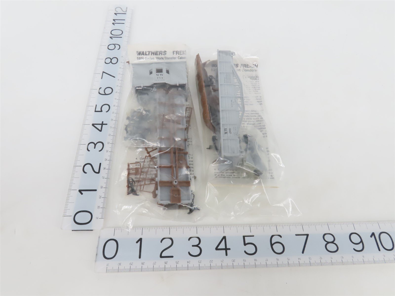 HO Scale Walthers Kit 932-92 Maintenance Of Way Work Train Set #2