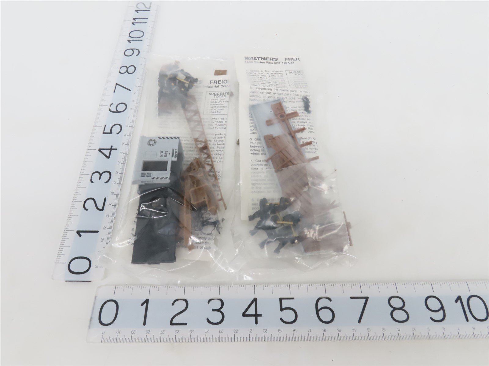 HO Scale Walthers Kit 932-92 Maintenance Of Way Work Train Set #2