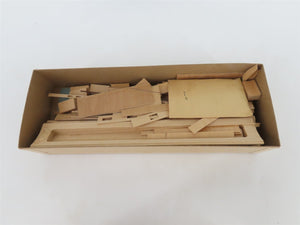 HO Scale Ambroid Kit K-8 Open Clerestory Series Three In One Wood Passenger Cars