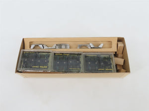 HO Scale Ambroid Kit K-8 Open Clerestory Series Three In One Wood Passenger Cars