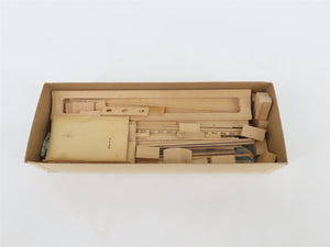 HO Scale Ambroid Kit K-8 Open Clerestory Series Three In One Wood Passenger Cars
