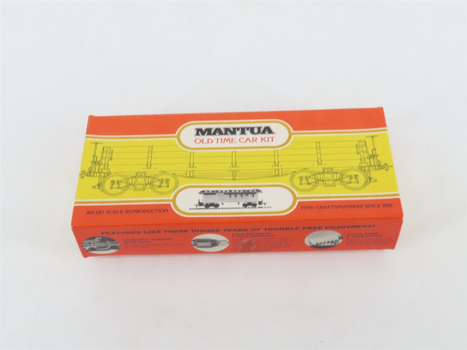 HO Scale Mantua Kit 804-36 C&FW Railroad 1890 Combine Passenger Car