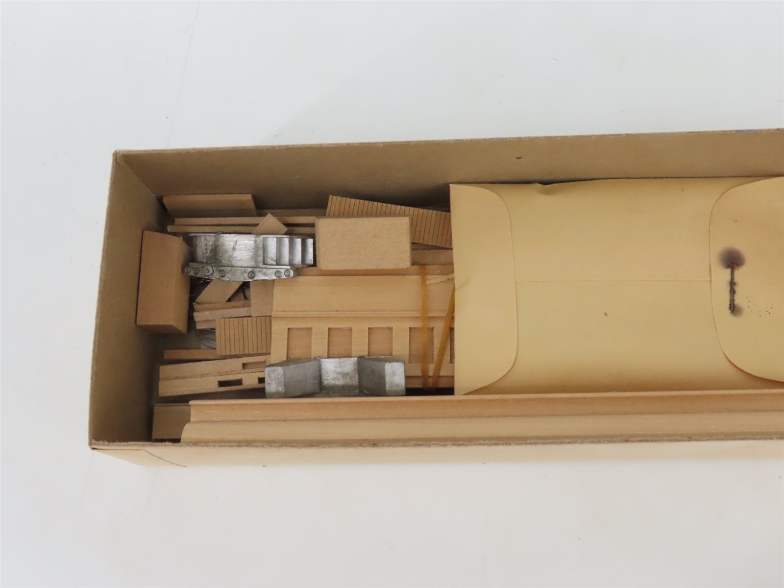 HO Scale Ambroid Kit K-5 Wood Open Clerestory Coach Passenger Car