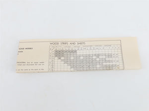 HO Scale Ambroid Kit K-5 Wood Open Clerestory Coach Passenger Car