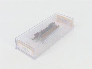 N Scale Bachmann Silver Series 18352 Unlettered 40' Log Car w/ Logs