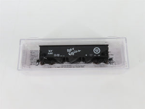 N Scale Bluford Shops 73181 MP Missouri Pacific 3-Bay Open Hopper #61697