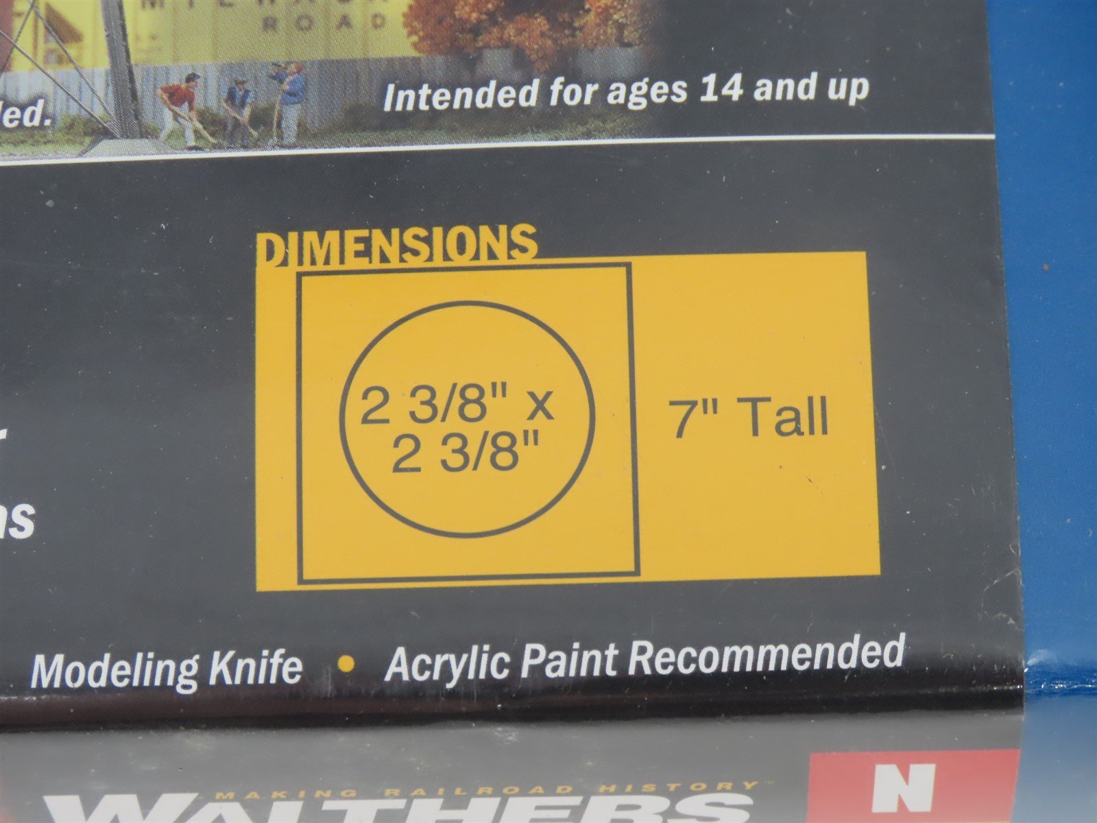 N 1/160 Scale Walthers Cornerstone Kit 933-3815 City Water Tower - Sealed