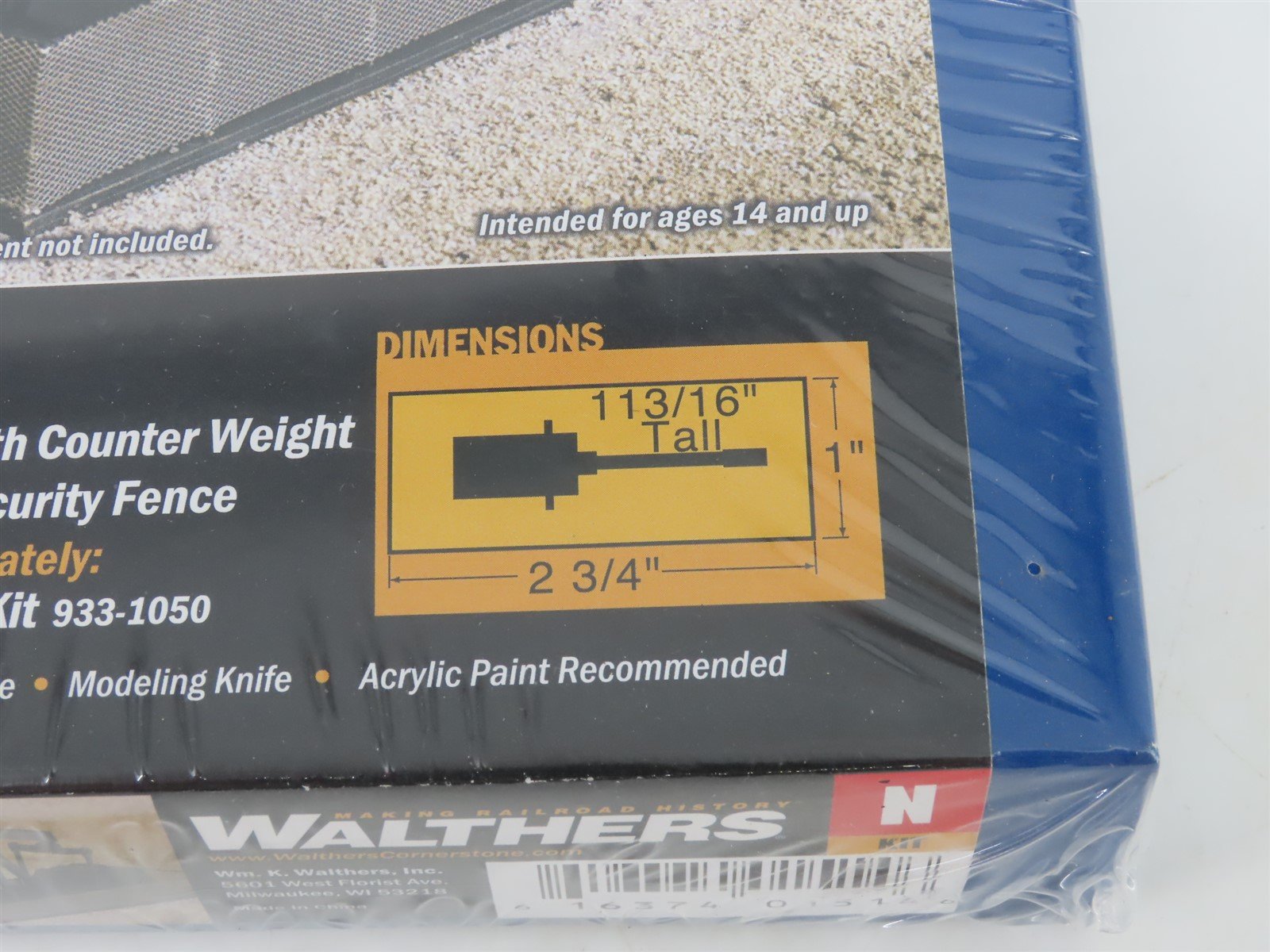 N 1/160 Scale Walthers Cornerstone Kit 933-3248 Oil Pump - Sealed