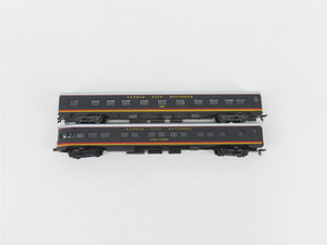 LOT of 8 HO Scale IHC KCS Kansas City Southern Railway Assorted Passenger Cars
