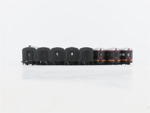LOT of 8 HO Scale IHC KCS Kansas City Southern Railway Assorted Passenger Cars