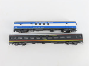 LOT of 9 HO Scale AHM, Rivarossi, & IHC MP/KCS Assorted Passenger Cars