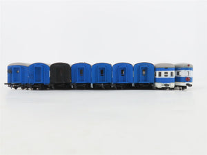 LOT of 9 HO Scale AHM, Rivarossi, & IHC MP/KCS Assorted Passenger Cars