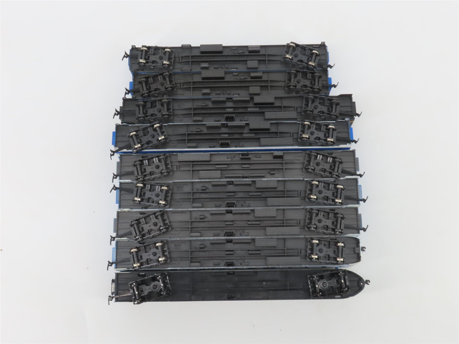 LOT of 9 HO Scale AHM, Rivarossi, & IHC MP/KCS Assorted Passenger Cars