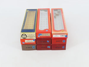 LOT of 9 HO Scale AHM, Rivarossi, & IHC MP/KCS Assorted Passenger Cars