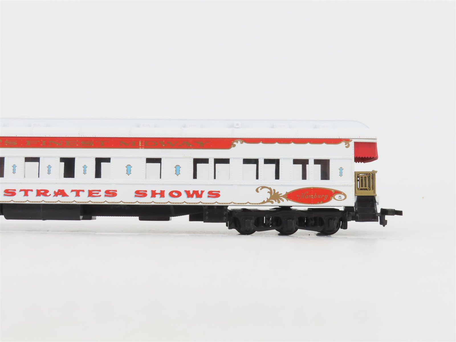 LOT of 4 HO Scale IHC James E Strates Shows Heavyweight Passenger Cars