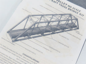 HO Scale Central Valley 1902 150' Pratt Truss Bridge Kit