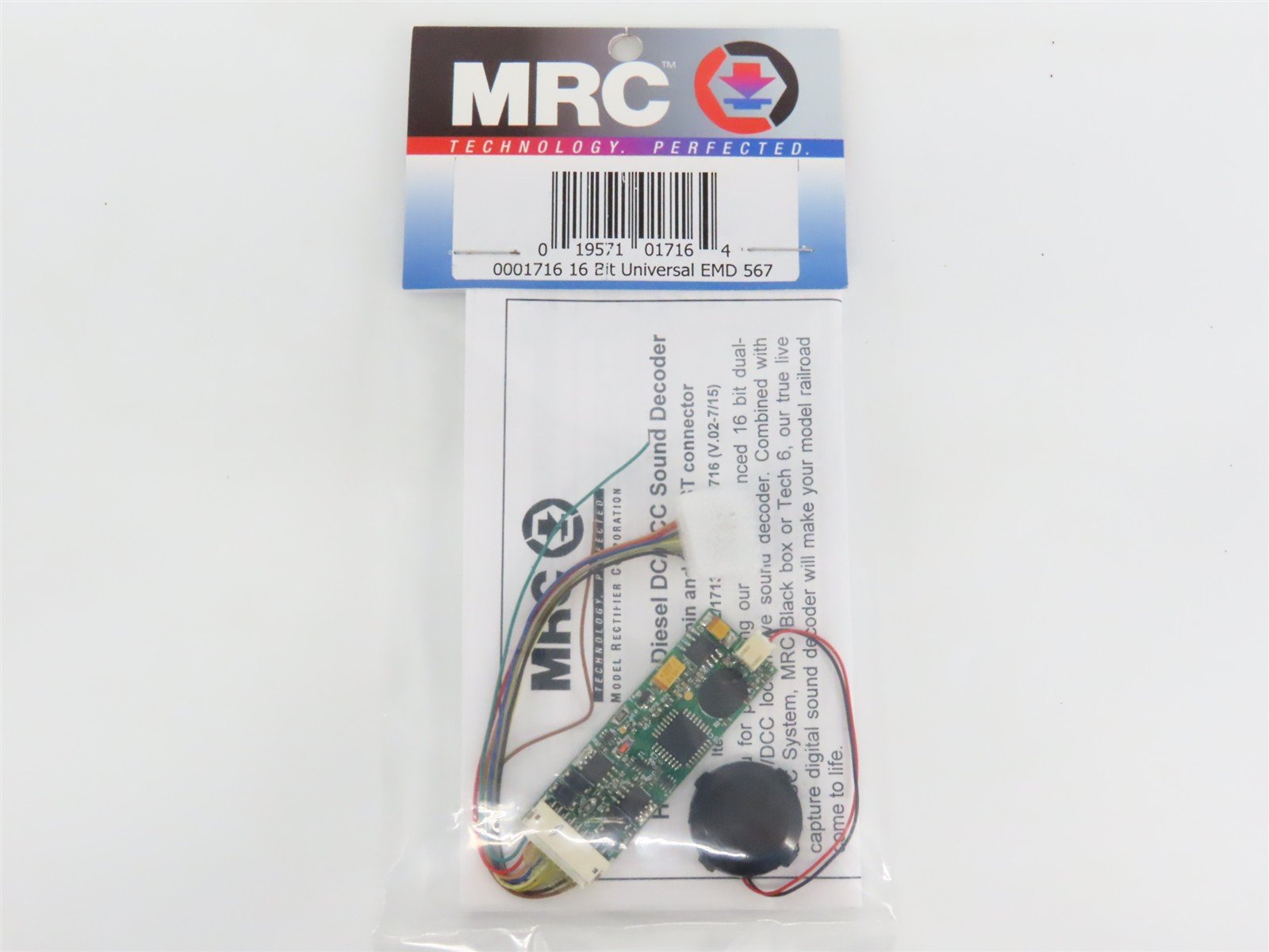 MRC 0001716 16 Bit Universal EMD 567 DCC Decoder
