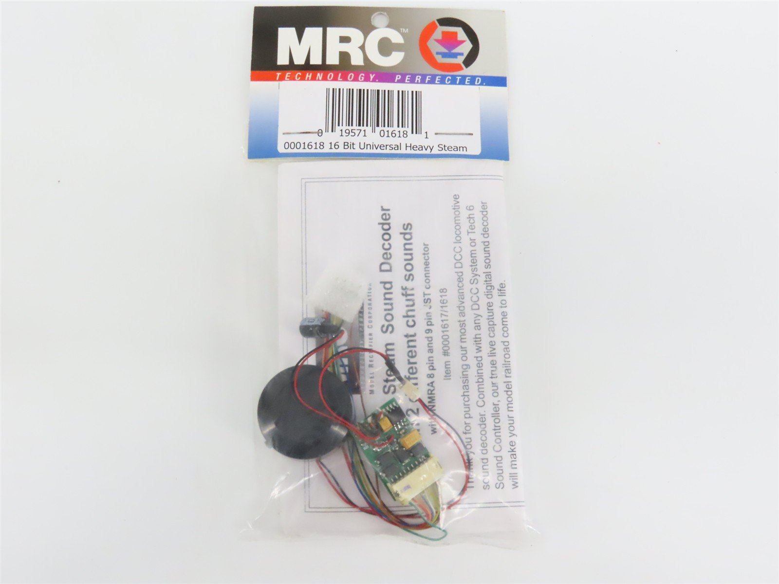 MRC 0001617 16 Bit Universal Light Steam DCC Decoder