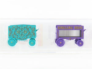 N Micro-Trains MTL 47000069 Ringling Bro/Barnum & Bailey Circus Wagons 2-Pack