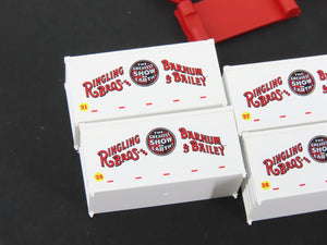 N Scale Micro-Trains Ringling Bros Barnum & Bailey Container & Wagon 8-Pack
