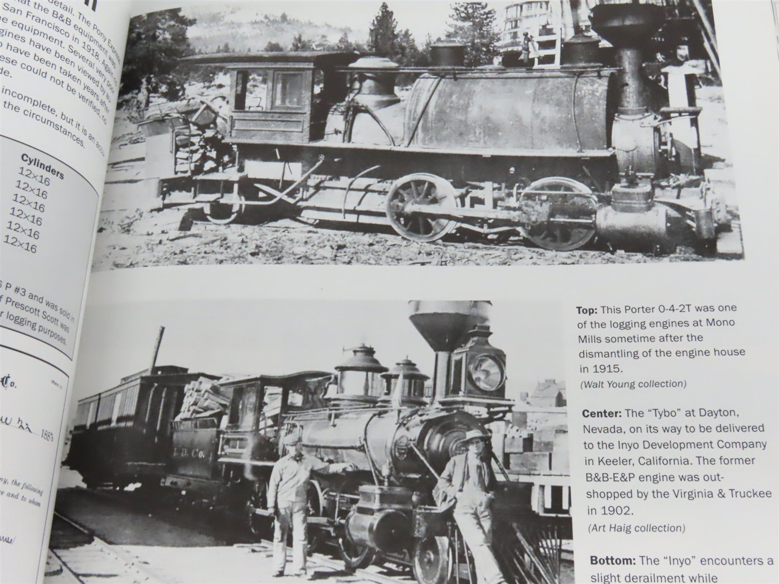 California High Country Narrow Gauge Railroads by George Turner ©2001 HC Book