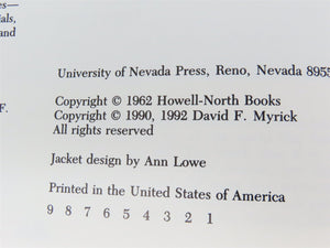 Railroads Of Nevada And Eastern California Vol. 1: The Northern Roads by Myrick