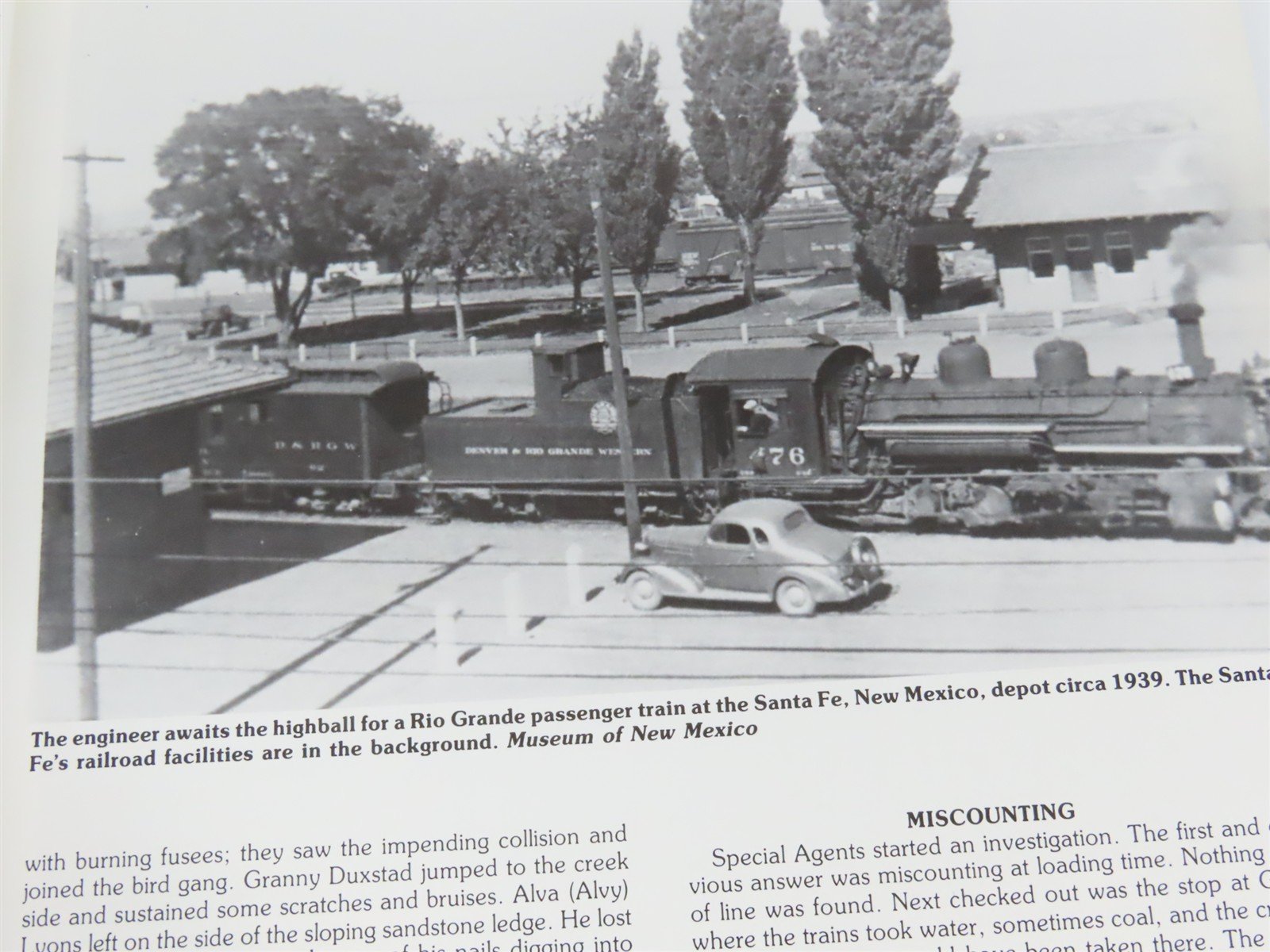 Rio Grande Narrow Gauge Recollections by John B. Norwood ©1986 HC Book