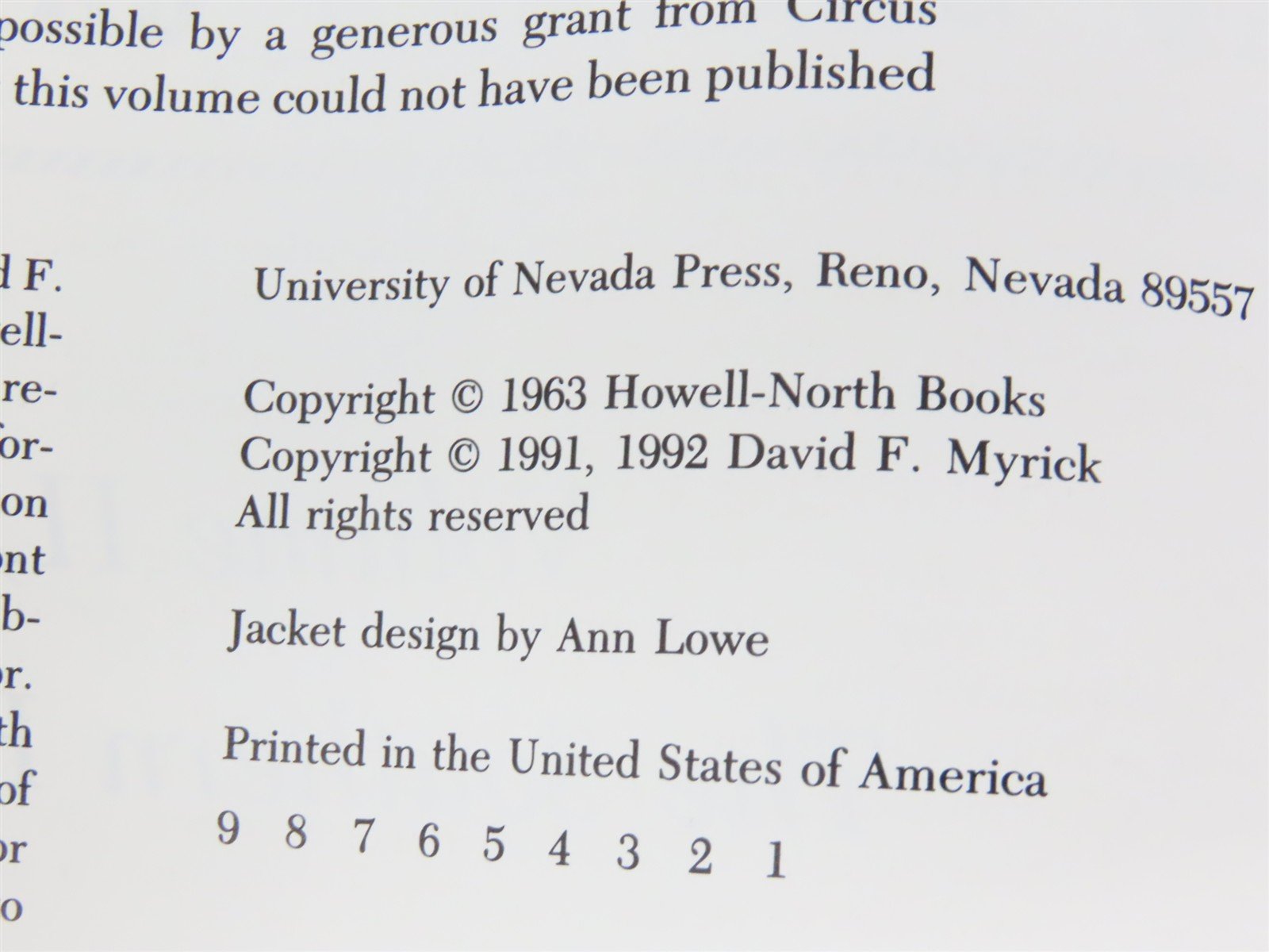 Railroads Of Nevada And Eastern California V. II: The Southern Roads by Myrick