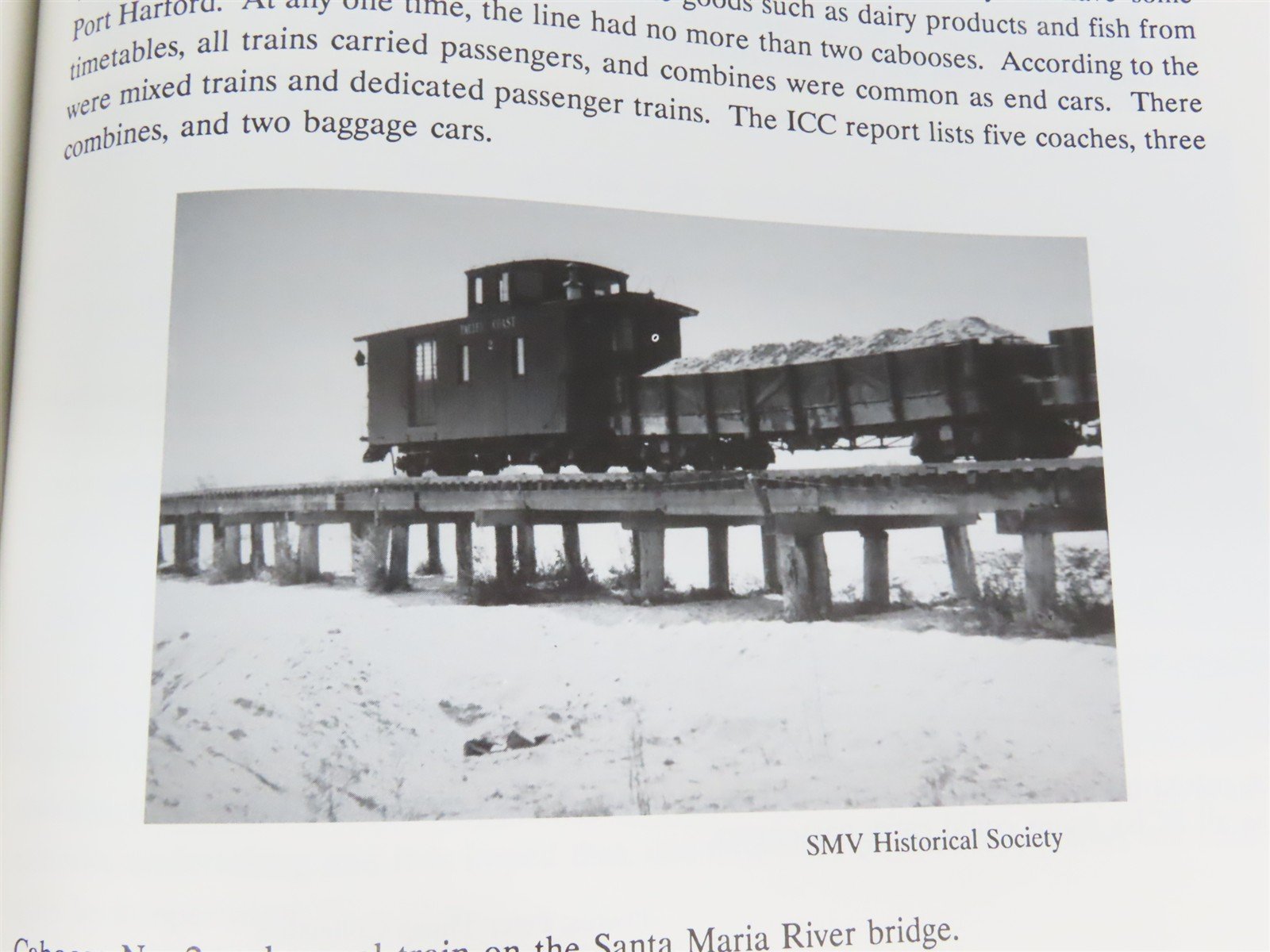 Railroads of the Santa Maria Valley by Hal Madson ©2001 HC Book