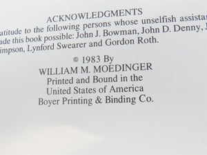 The Road To Paradise by William M. Moedinger ©1983 SC Book