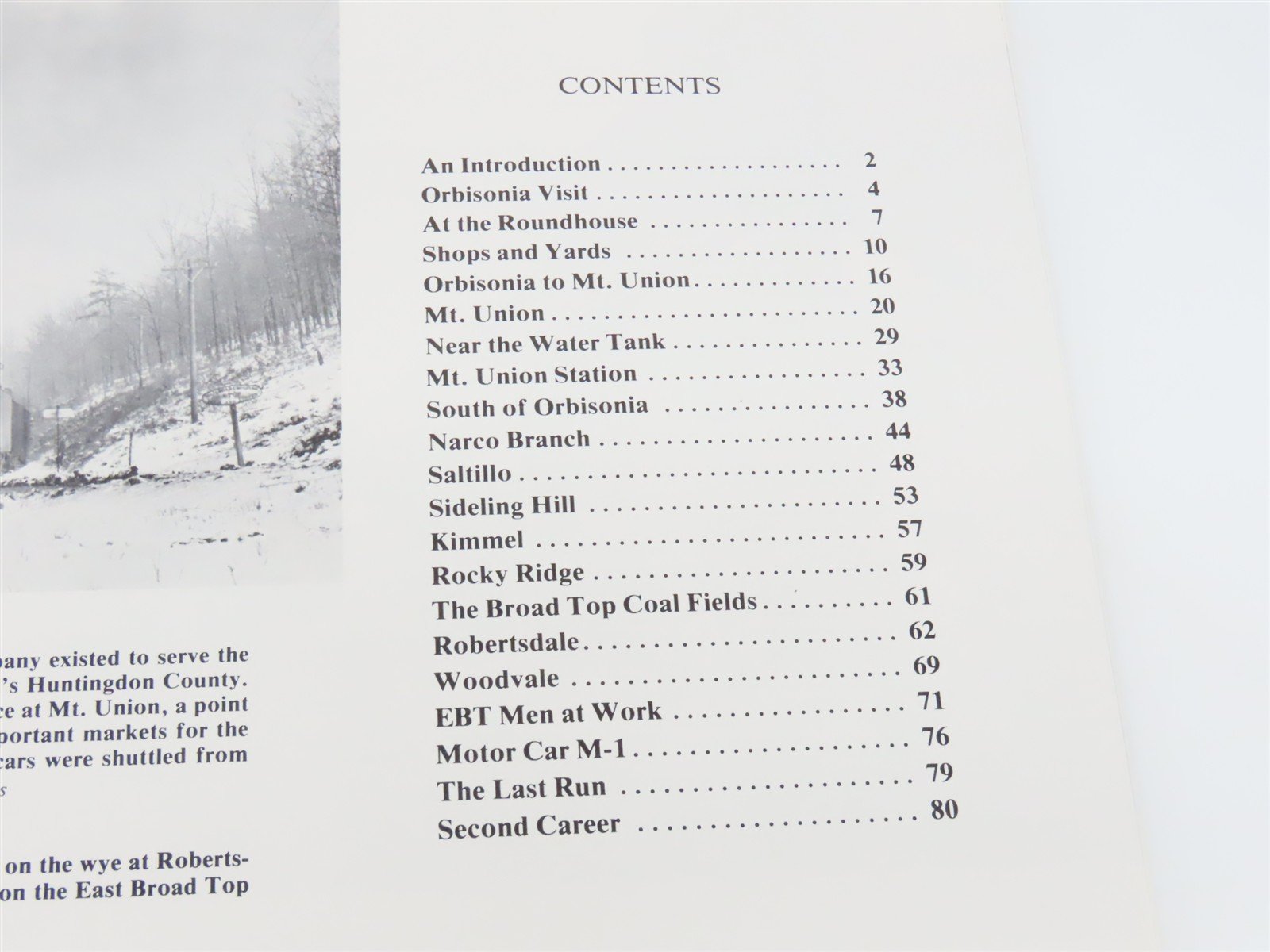 East Broad Top To The Mines And Back by Grenard & Kramer ©1980 SC Book