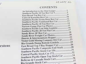 Slim Gauge Cars by Hal Carstens, Editor ©1991 SC Book