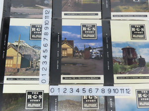 The RGS Story Rio Grande Southern Volumes I - IX HC Books