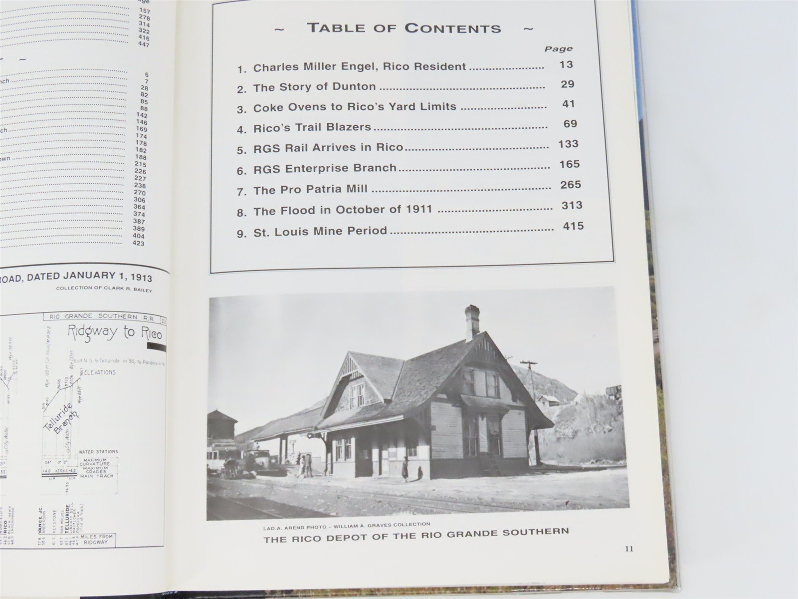 The RGS Story Rio Grande Southern Volumes I - IX HC Books
