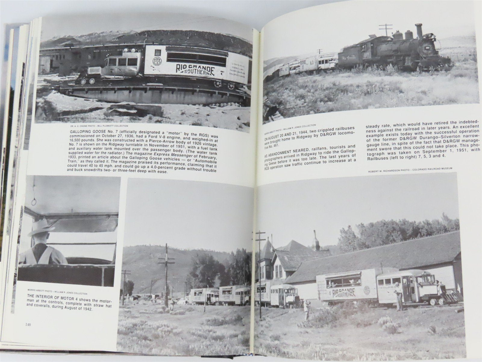 The RGS Story Rio Grande Southern Volumes I - IX HC Books