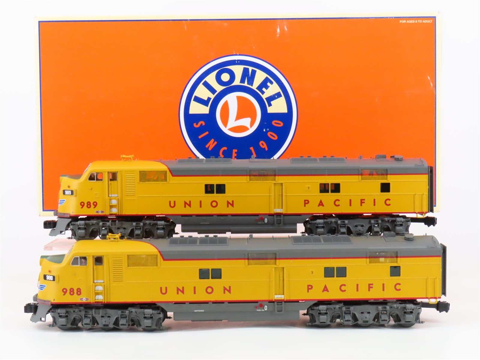 O Gauge 3-Rail Lionel 6-24574 UP Union Pacific E7A/A Diesel Set w/ TMCC & Sound