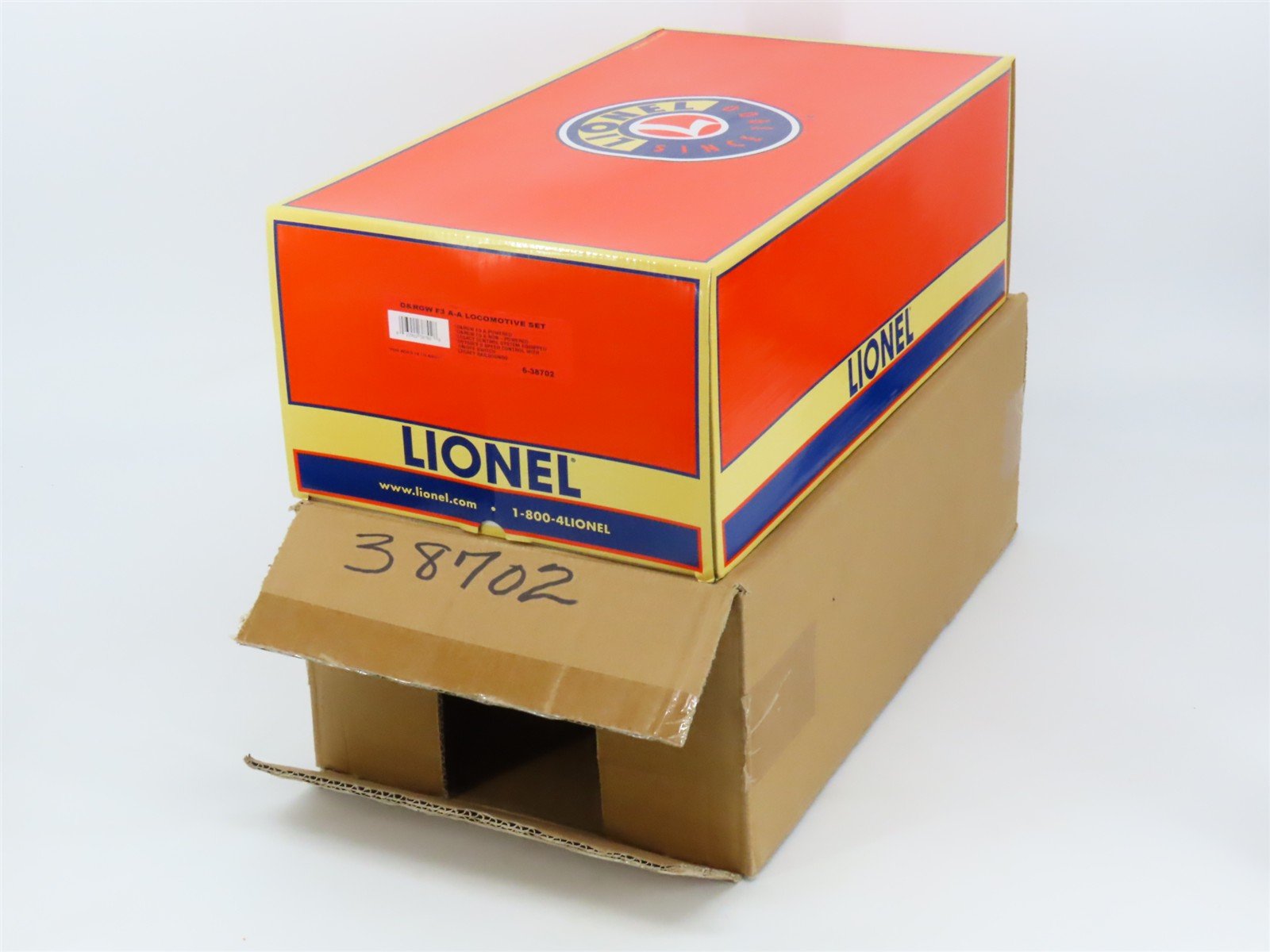 O Gauge 3-Rail Lionel 6-38702 DRGW Rio Grande F3 A/A Diesel Loco Set w/Legacy