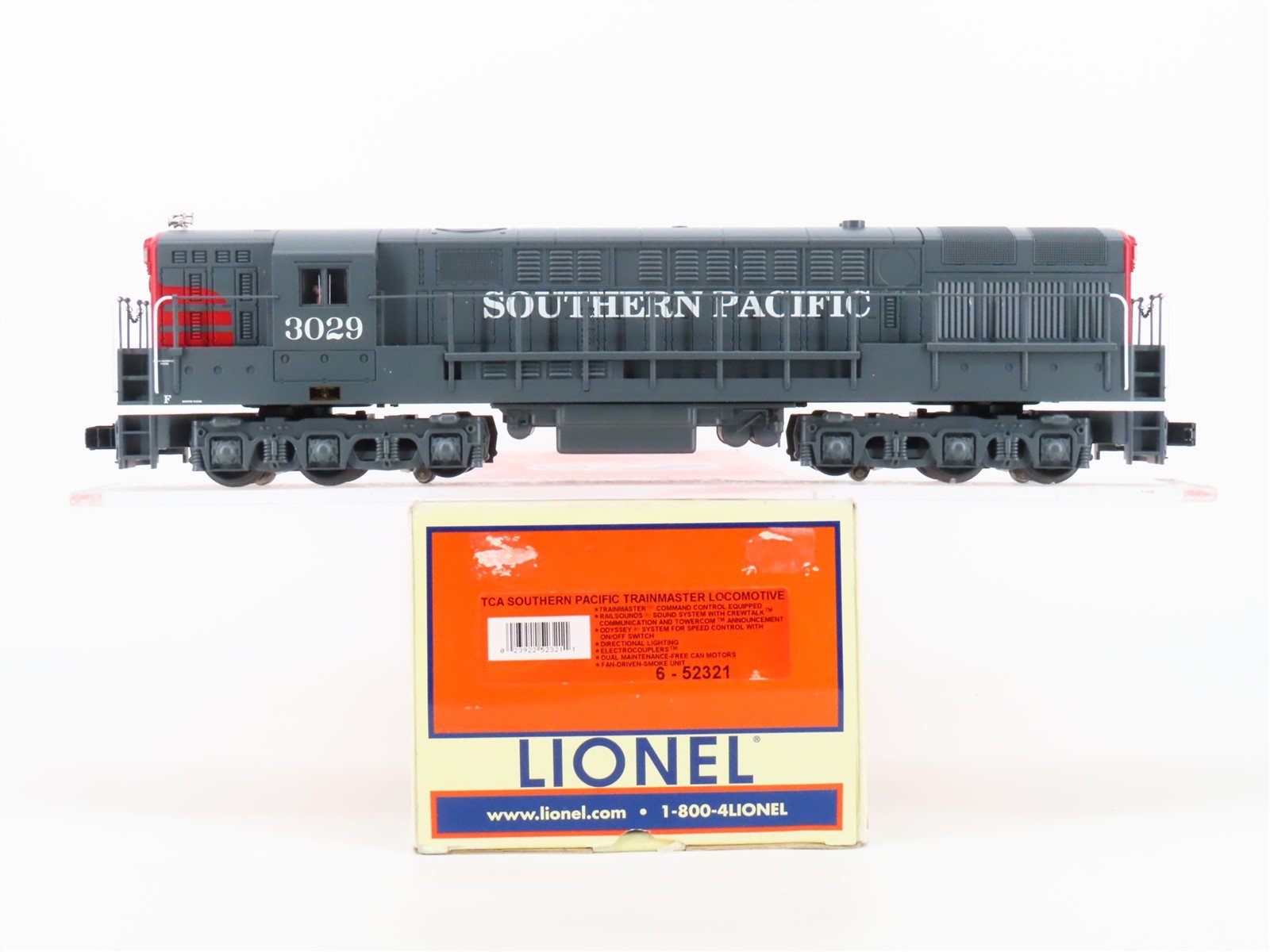 O 3-Rail Lionel 6-52321 SP "Bloody Nose" Trainmaster Diesel #3029 w/TMCC & Sound