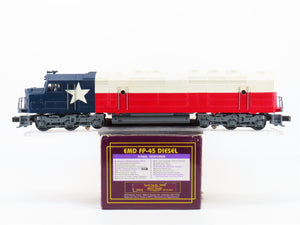 O Gauge 3-Rail MTH MT-2145LP Texas Flag EMD FP45 Diesel #1836 - Custom w/ Sound