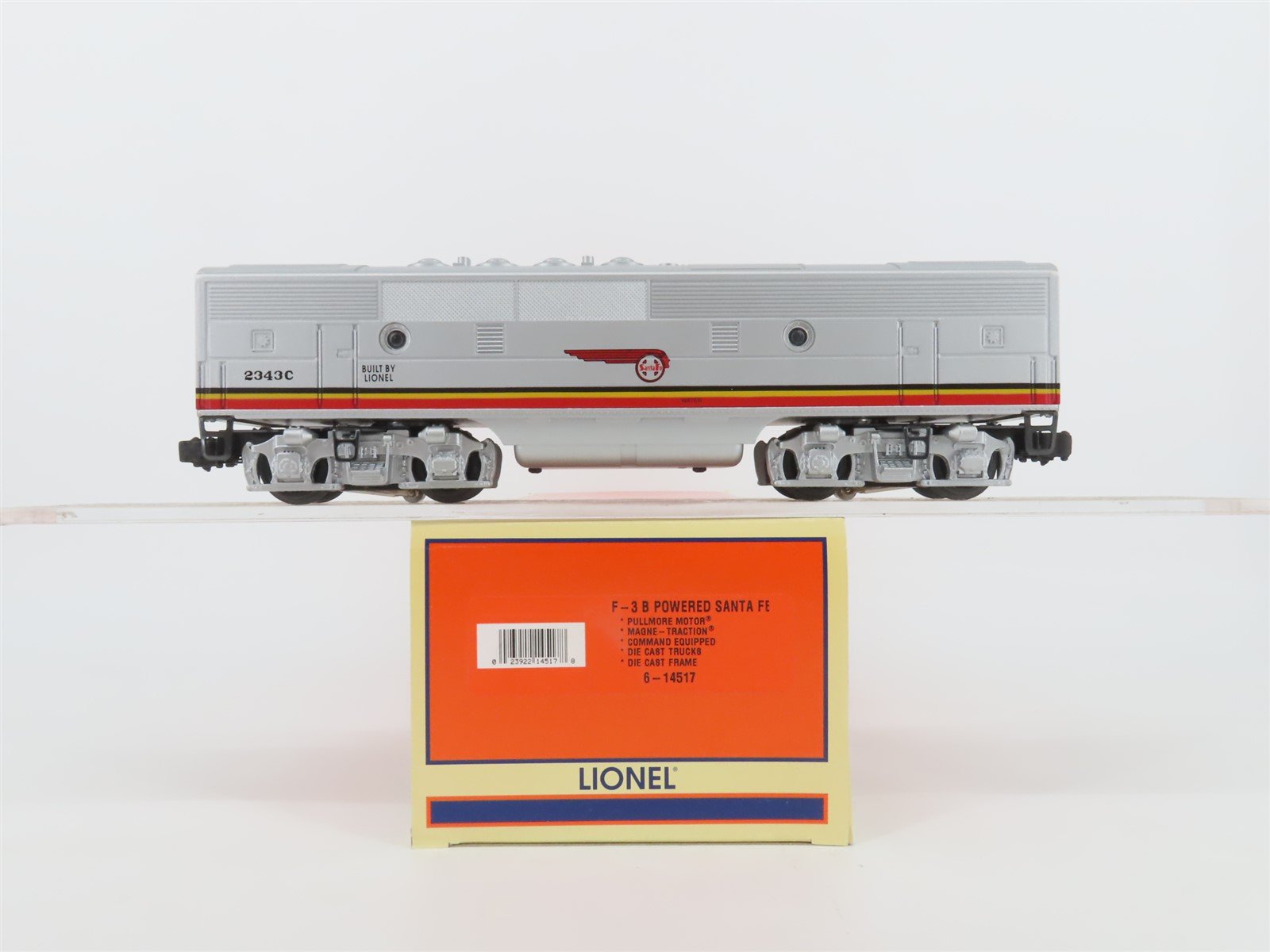 O Gauge 3-Rail Lionel 6-14517 ATSF 