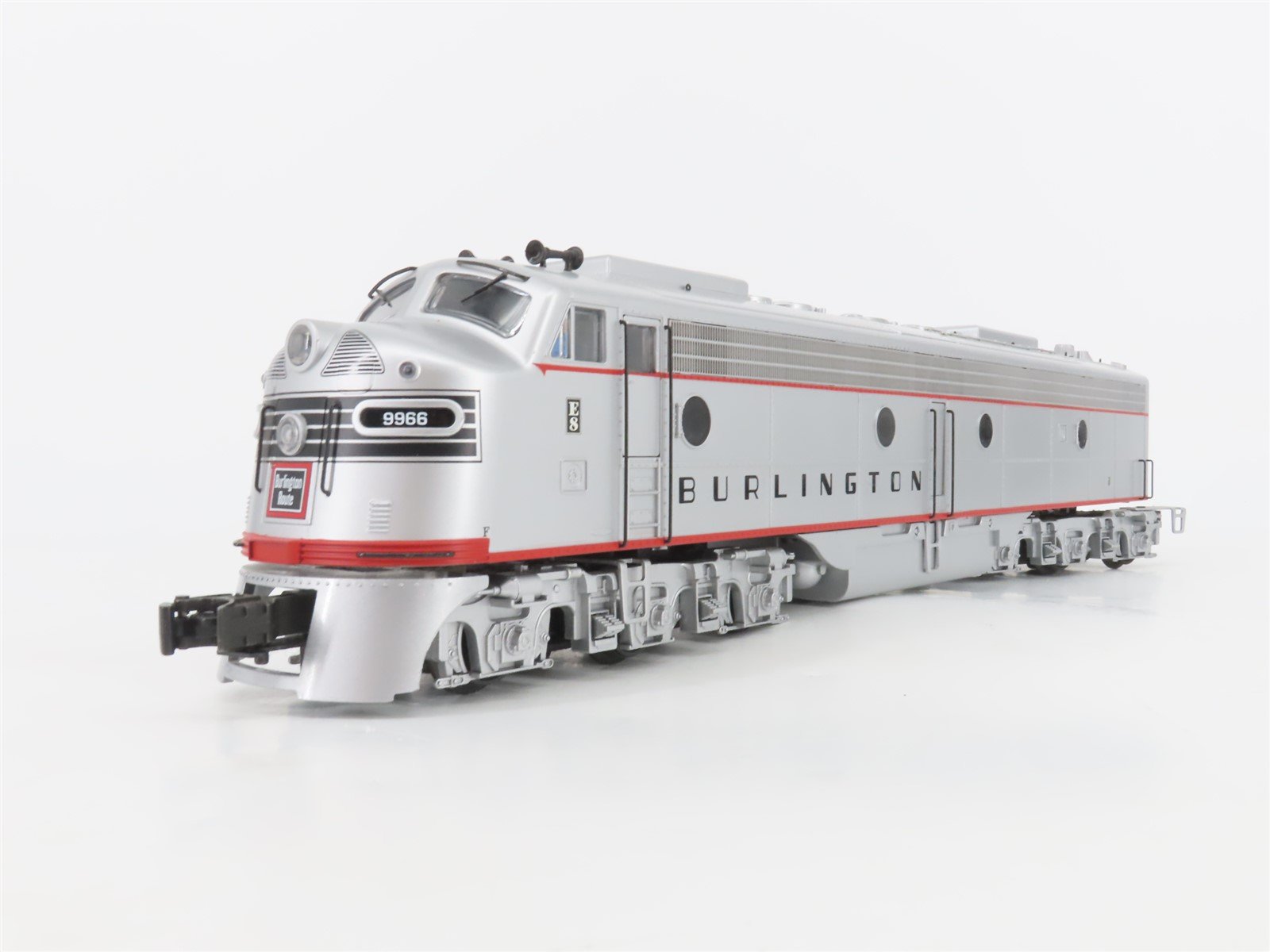 O Gauge 3-Rail K-Line K-28131 CB&Q EMD E8A/A Diesel Set w/ TMCC & Sound