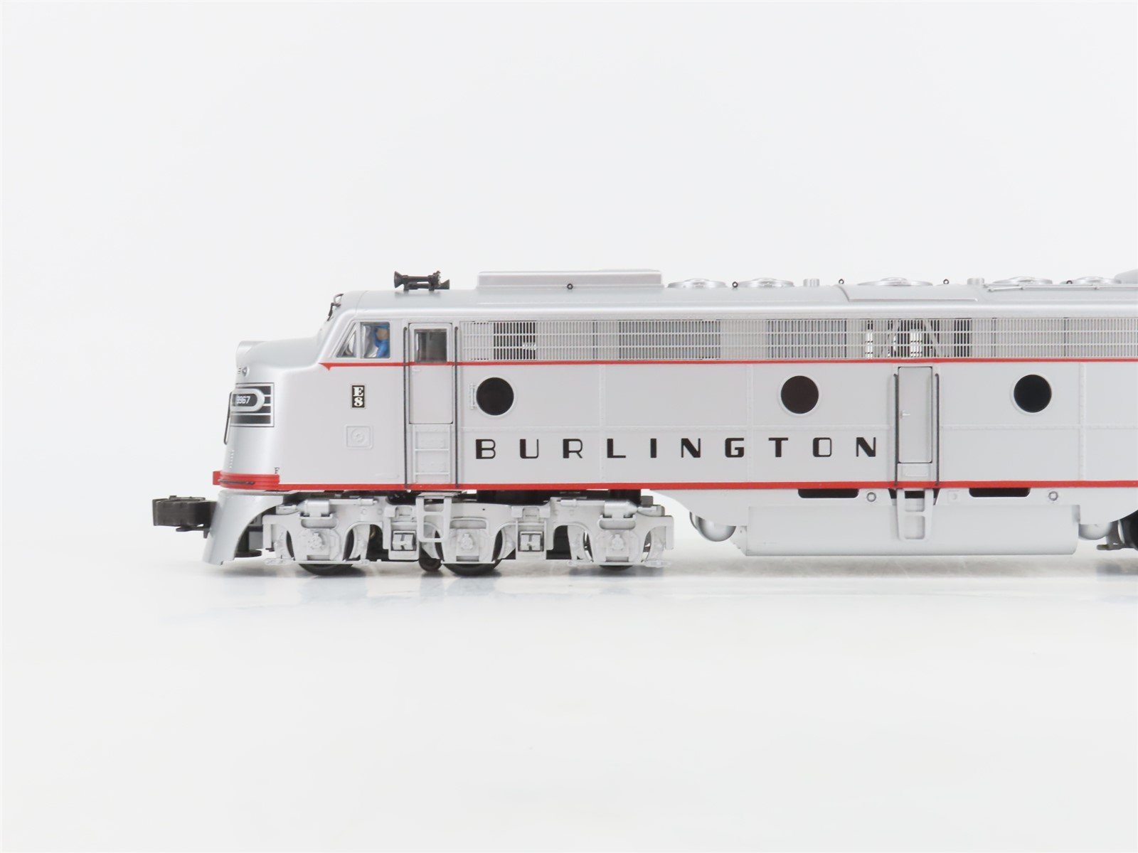 O Gauge 3-Rail K-Line K-28131 CB&Q EMD E8A/A Diesel Set w/ TMCC & Sound