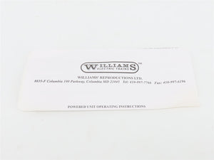 O Gauge 3-Rail Williams GEN802 AMTK Amtrak Phase 2 GE P42 Genesis Diesel #802
